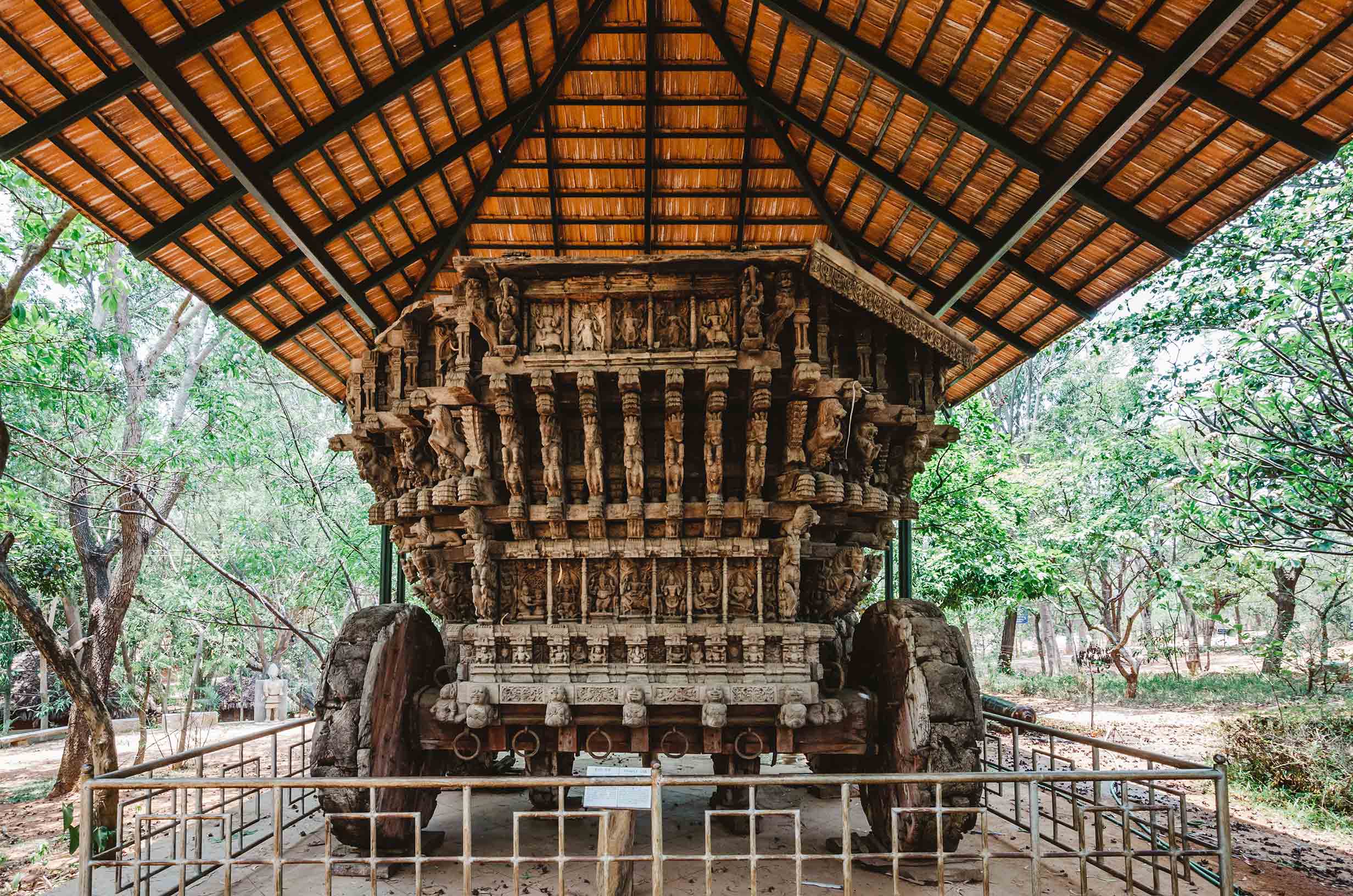 Wooden chariot Wooden chariot