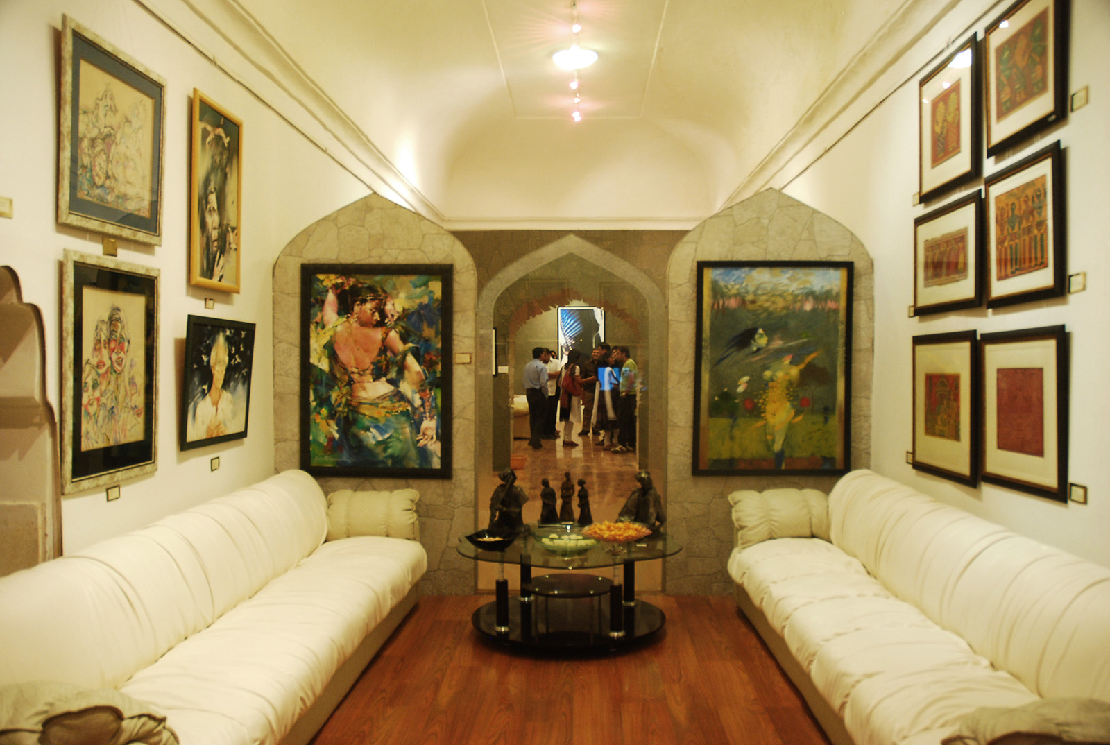 Museum Gallery Artchill Interior view of the museum