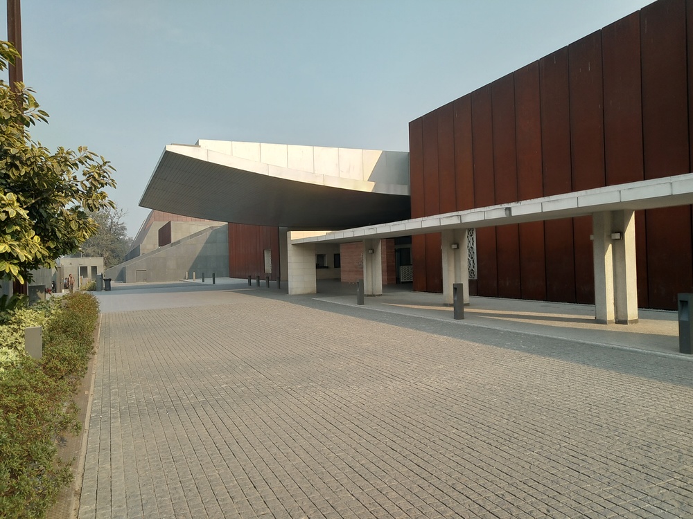 Outer facade of the Bihar Museum Bihar Museum